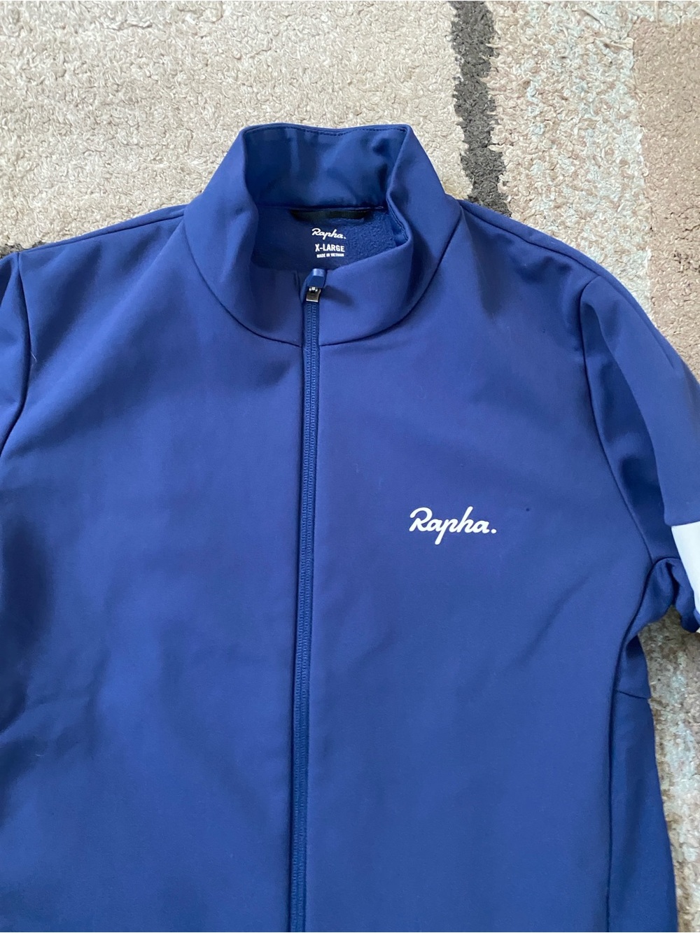 Rapha Full Zipper cycling Jacket Men’s Size XL Fits Like L